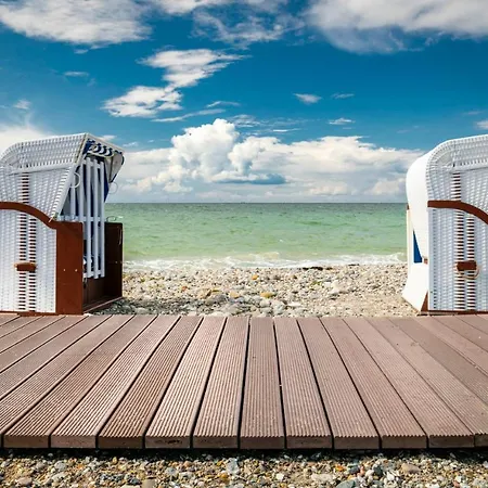 Úszó hotel Hausboot Bosse Fehmarn